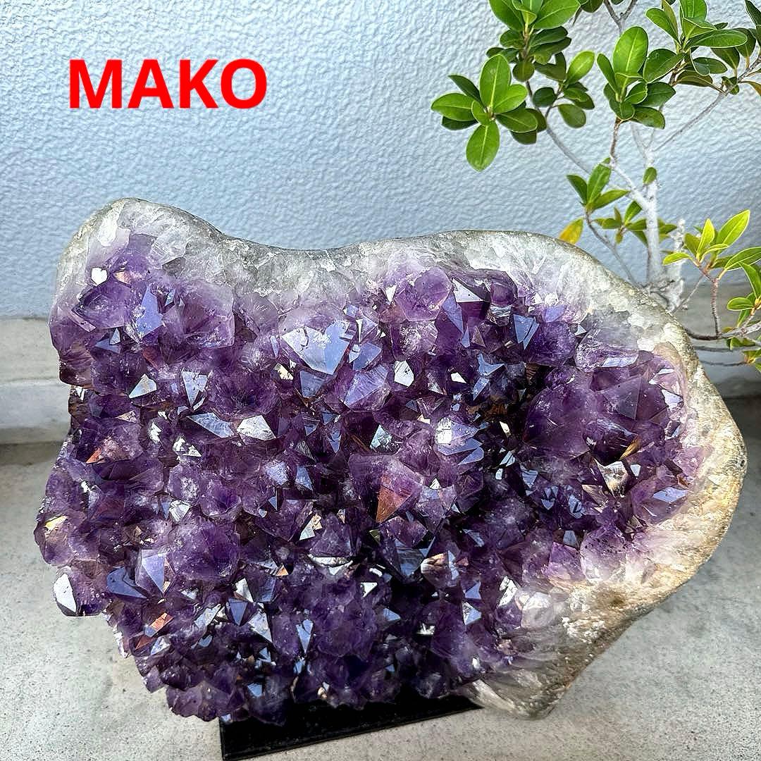 M1615☆アメジストクラスター27.6Kg☆天然石　原石