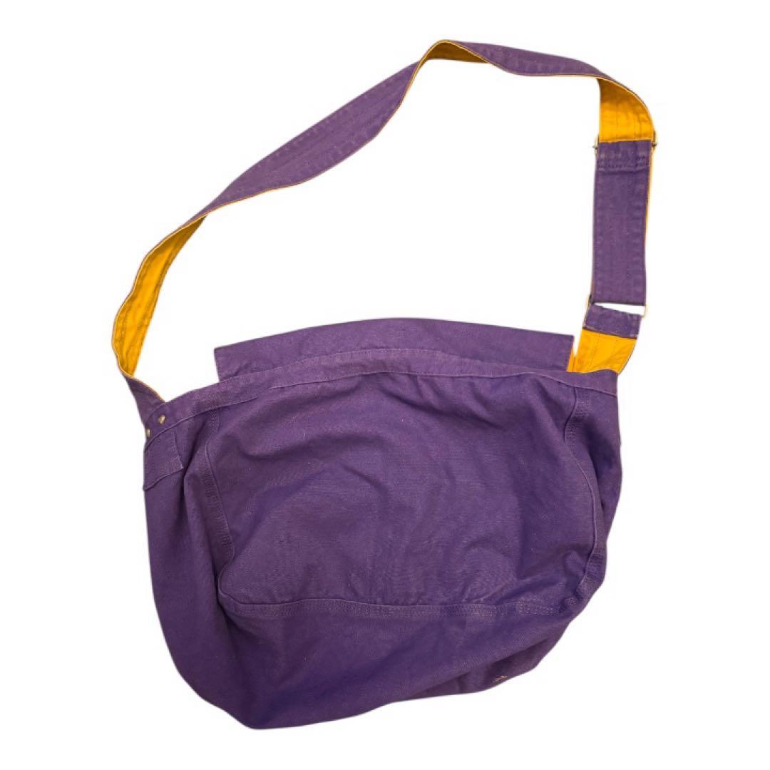HUMAN MADE ショルダーバッグ 紫/黄