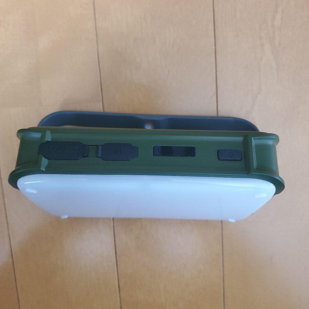 Lysin LEDランタン 充電式 5段階調光 18000mAh グリーン