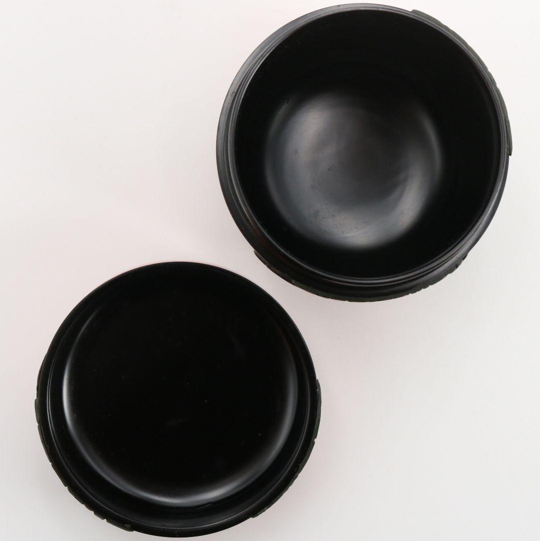 琉球漆器 雲龍堆錦 中棗 茶道具　V995