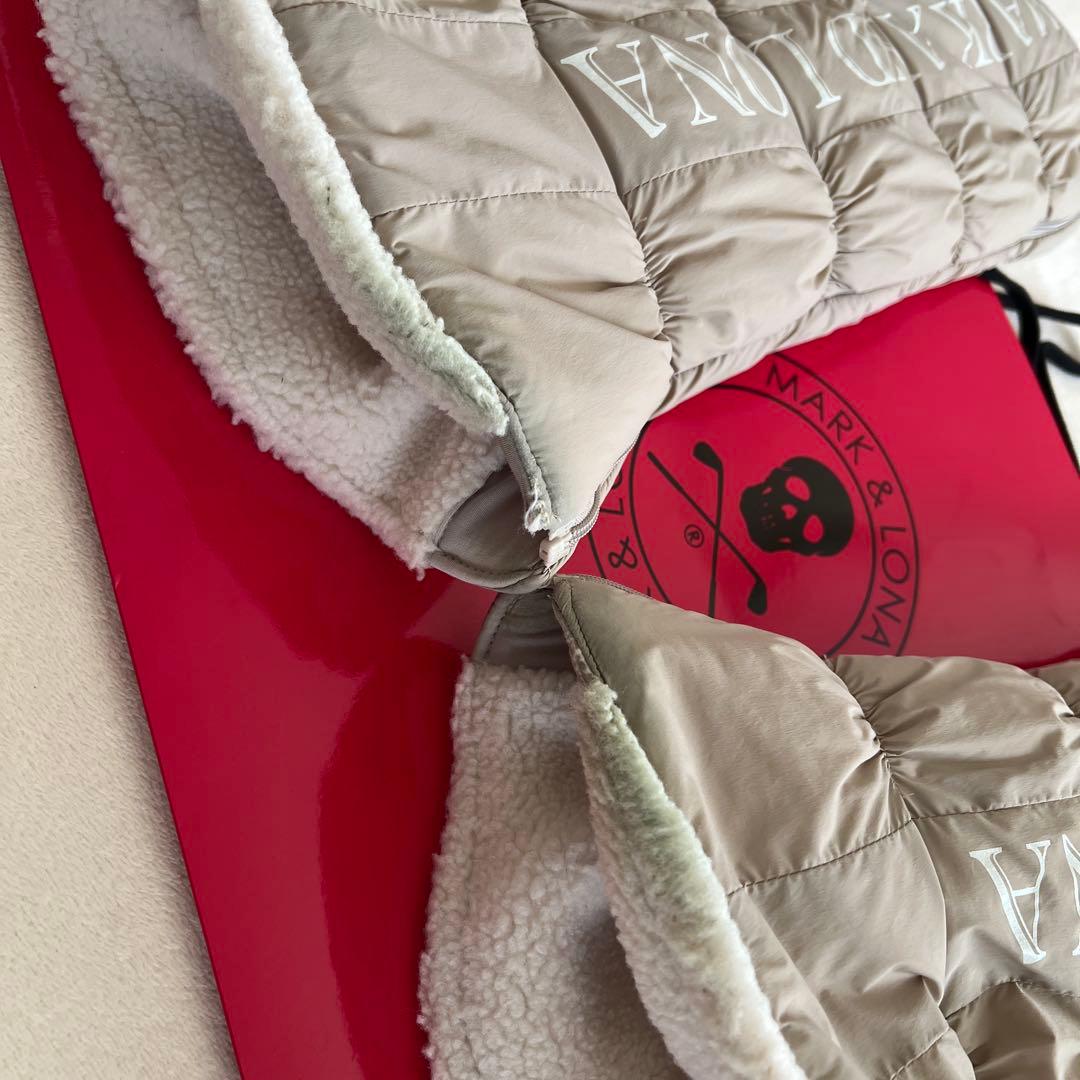 yyom！マーク&ロナ　レッグウォーマー　ベージュ