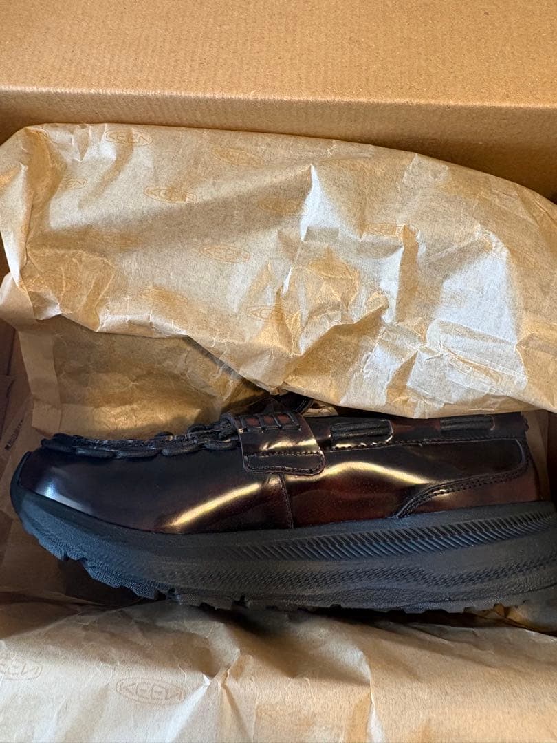 靴 KEEN UNEEK LOAFER WK CORDOVAN 25cm
