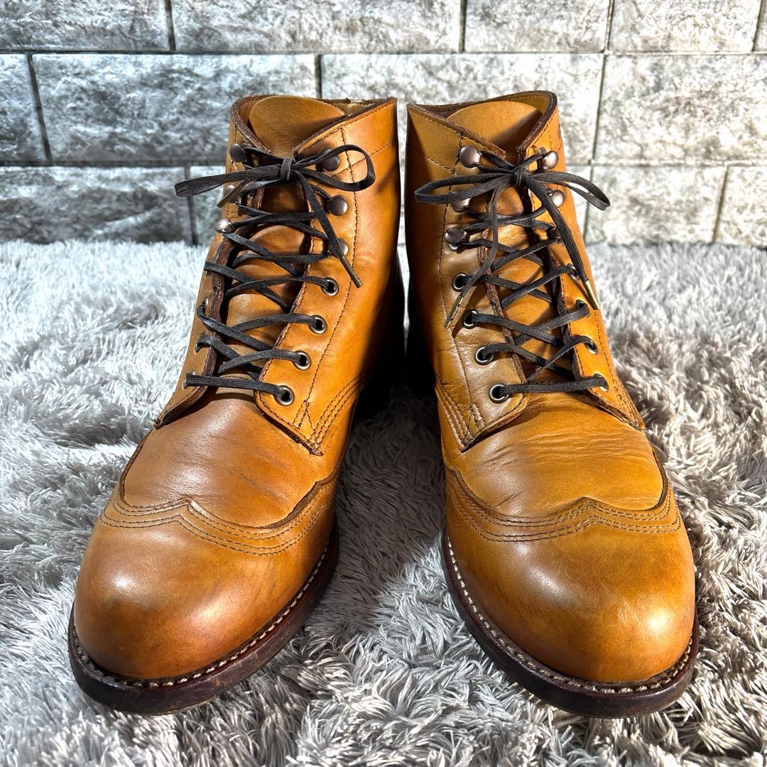 美品❣️WOLVERINE ウルヴァリン アディソン 1000マイルブーツ 茶