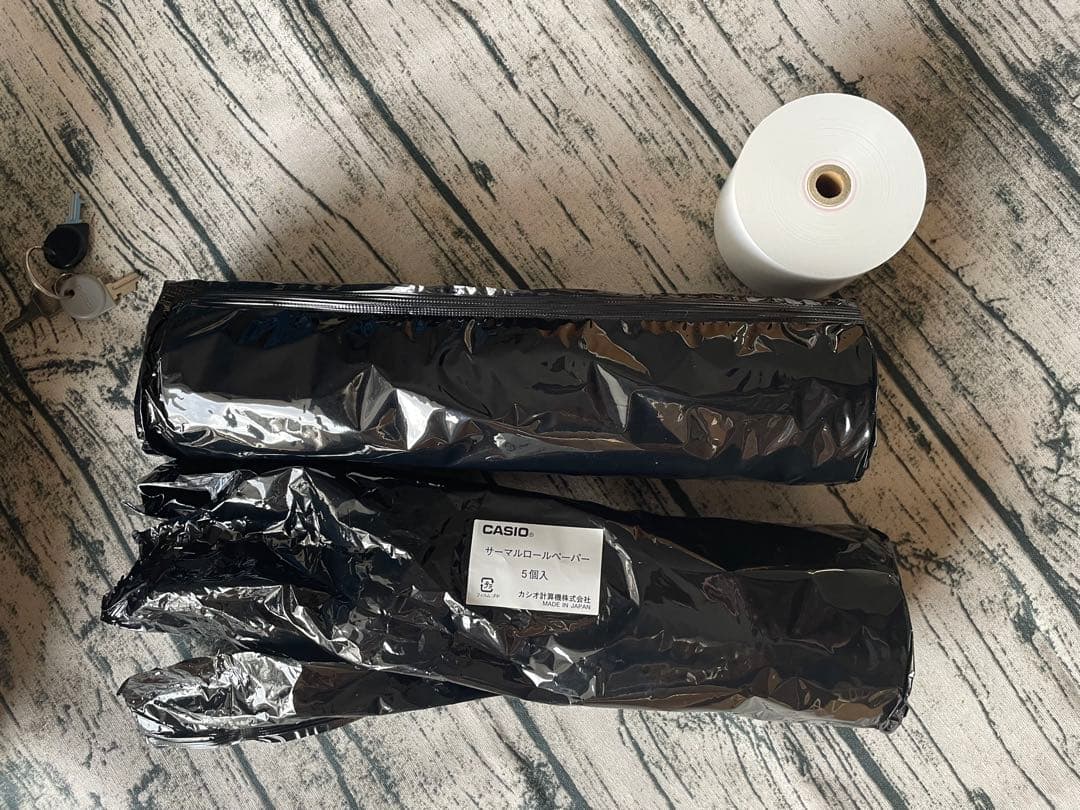 レジ　カシオ　TE340 CASIO ジャーナル付き　レジペーパー　レジスター