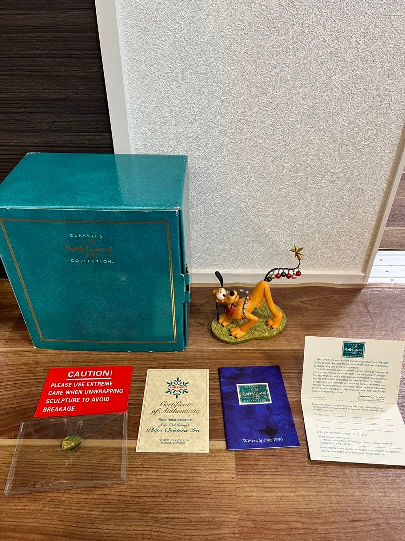 【ディズニー】 プルート WDCC クリスマスツリー フィギュリン オーナメント