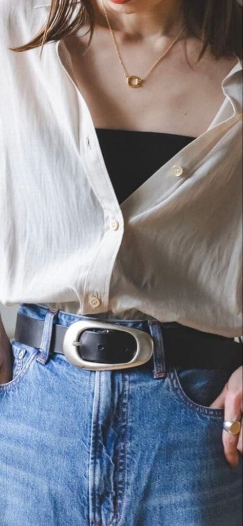 LEFIJE COW ベルト　黒