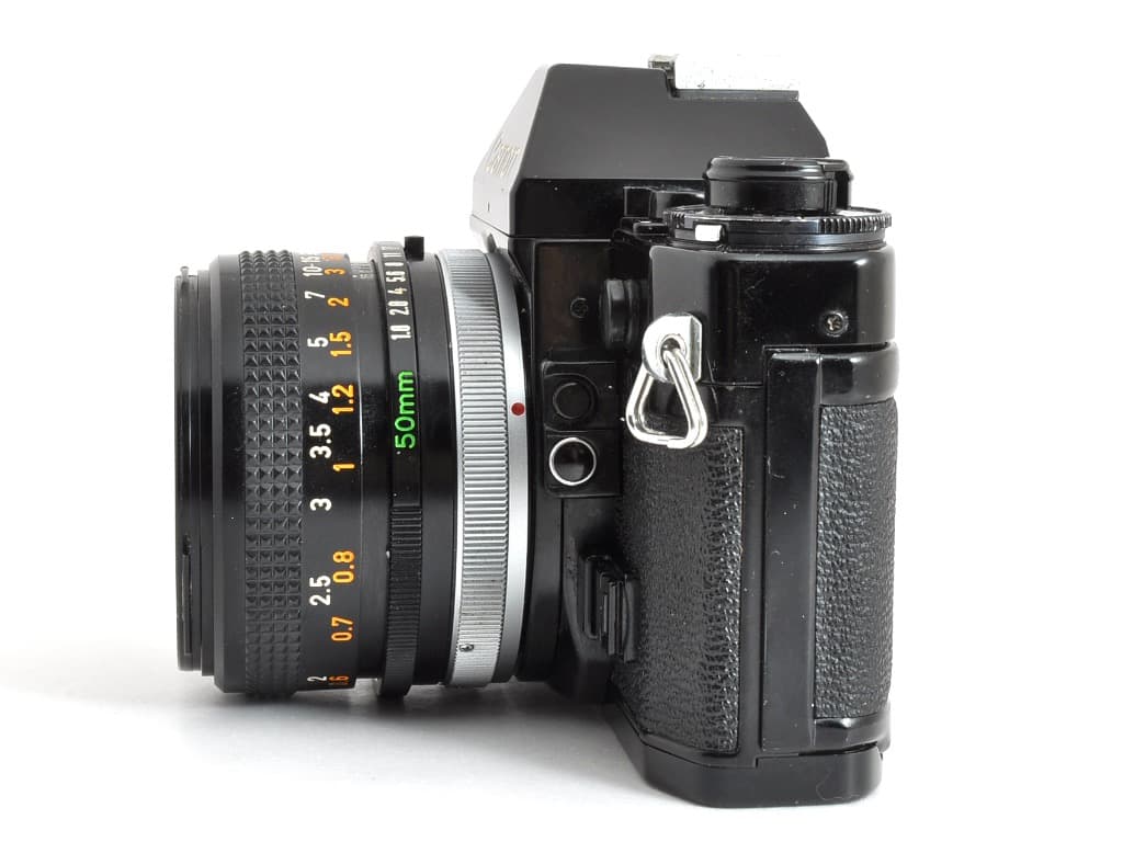 キヤノン A-1 ブラック FD 50mm f1.8 S.C. 動作確認済
