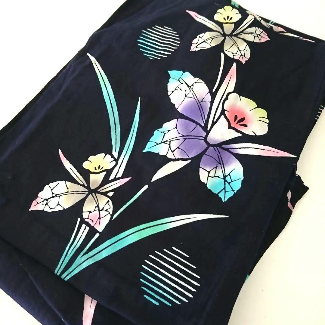 1497★浴衣 藍染 本染め 10枚セット おまとめ リメイク素材