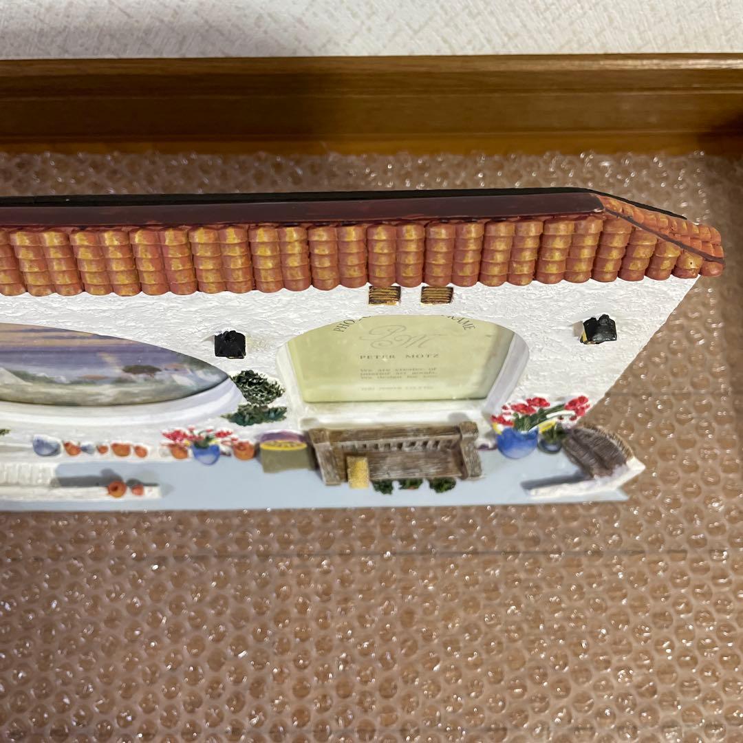 アンティーク　立体フォトフレーム　写真立て　窓　扉　家　花　階段　椅子　絵画