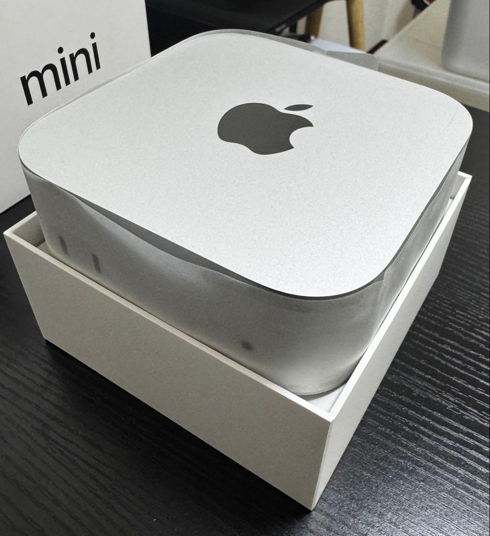 【美品】Apple M4 Mac mini 本体 16GB 256GBSSD