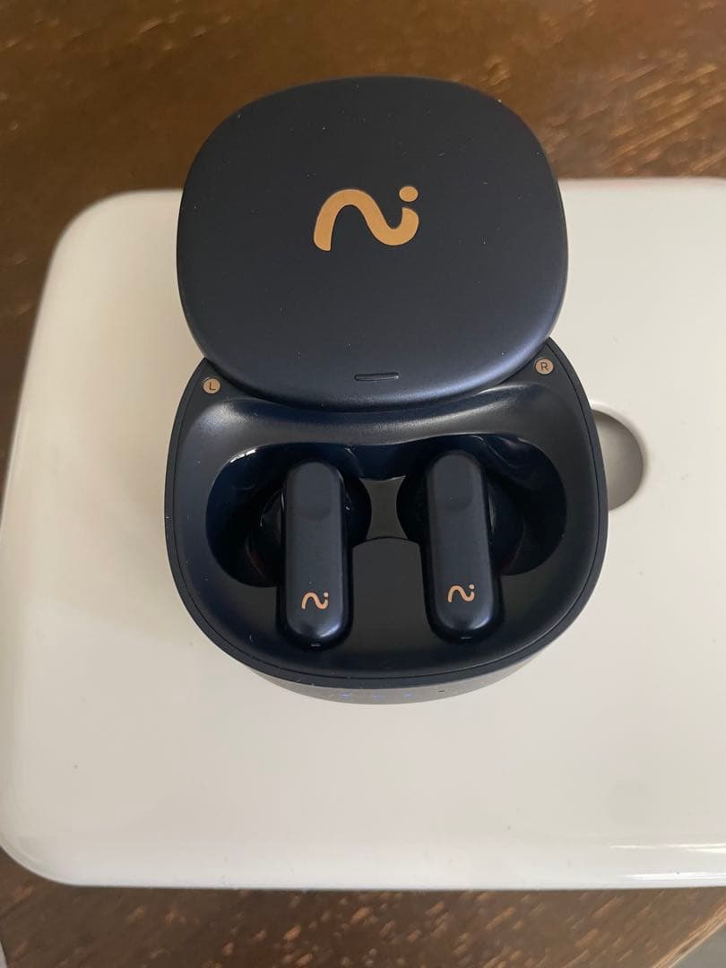 iFLYBUDS PRO ワイヤレスイヤフォン 充電ケース付き ネイビー