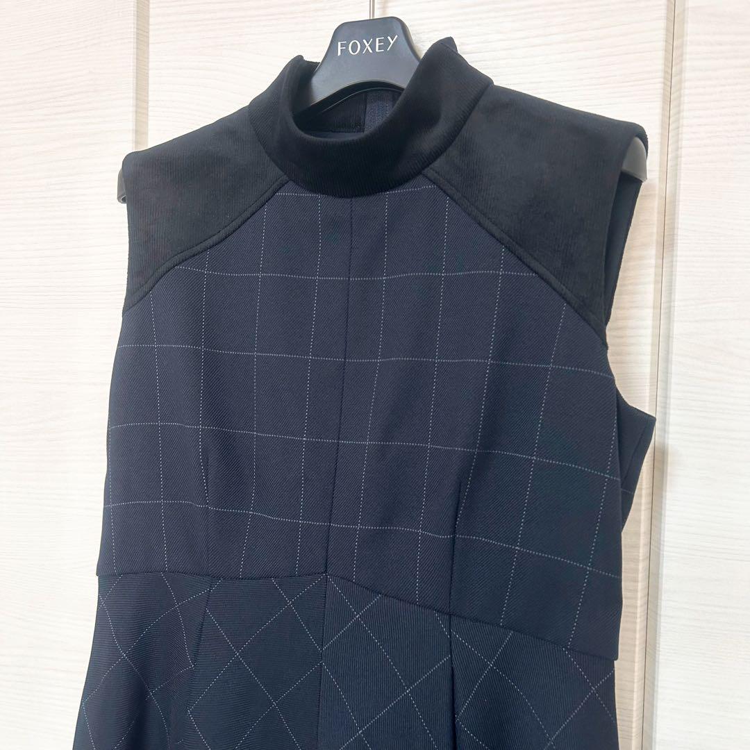 新品タグ付き✨希少◇日本製 FOXEY フォクシー ワンピース Aライン 42