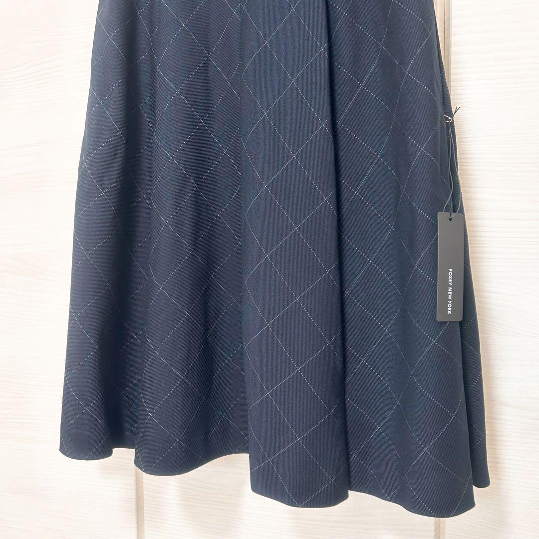 新品タグ付き✨希少◇日本製 FOXEY フォクシー ワンピース Aライン 42