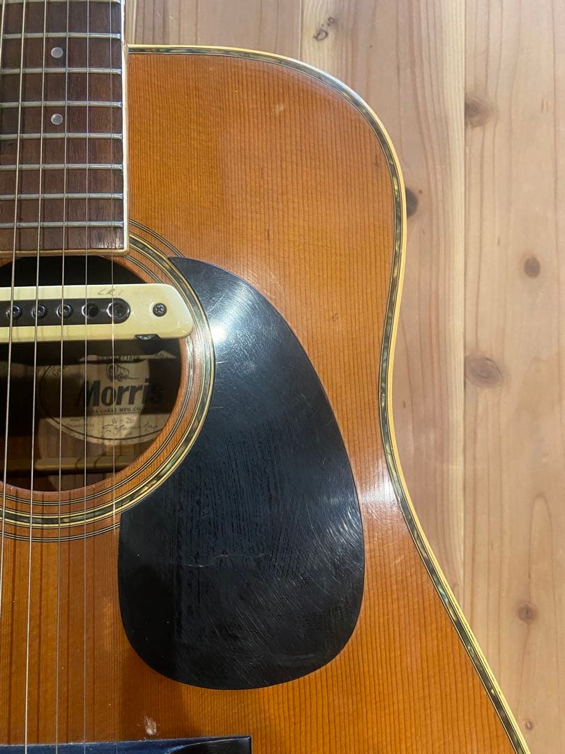 Morris W-25 アコースティックギター L.R.Baggsピックアップ付