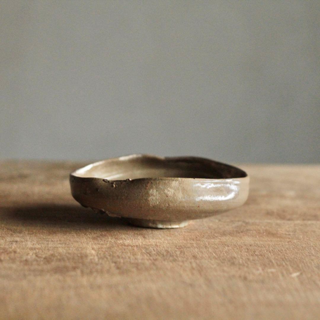 古唐津 馬盤 茶碗 酒器 平茶碗 平盃 馬盤盃 古美術 古道具 アンティーク