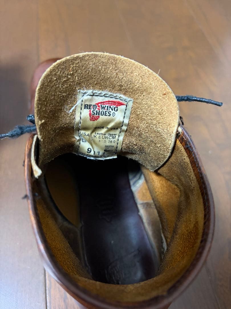 RED WING 9111 Dワークブーツ US8 26.0cm