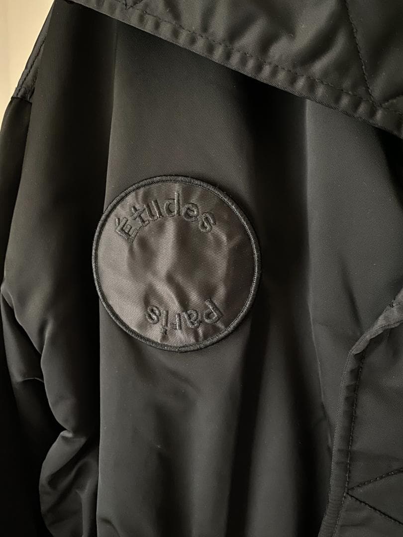 Études Studio パーカーコート ブラック