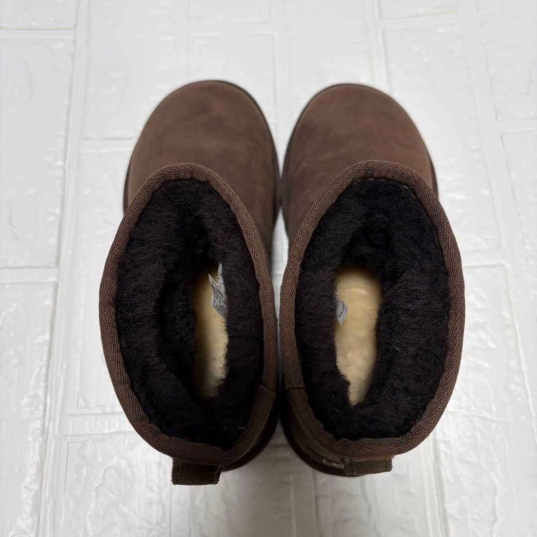 美品　UGG クラシックミニムートンブーツ ブラウン23.0㎝