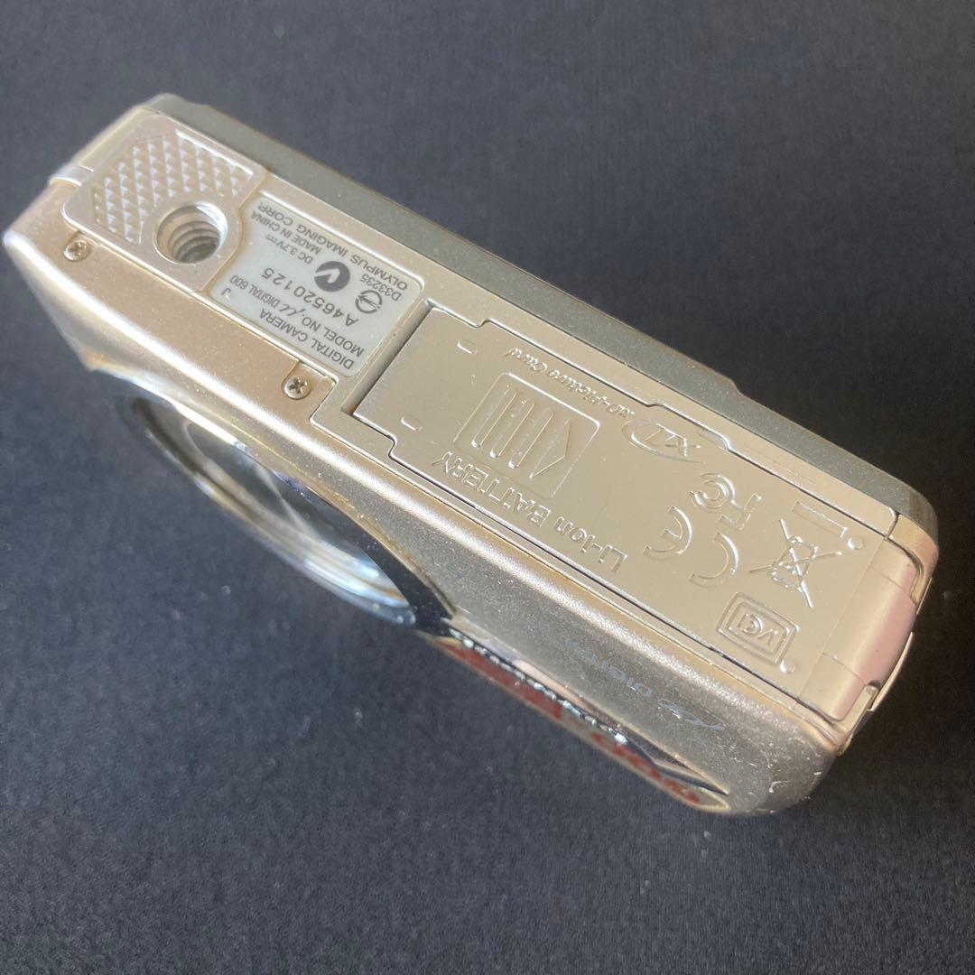 OLYMPUS μ DIGITAL 600 CCDセンサー コンデジ