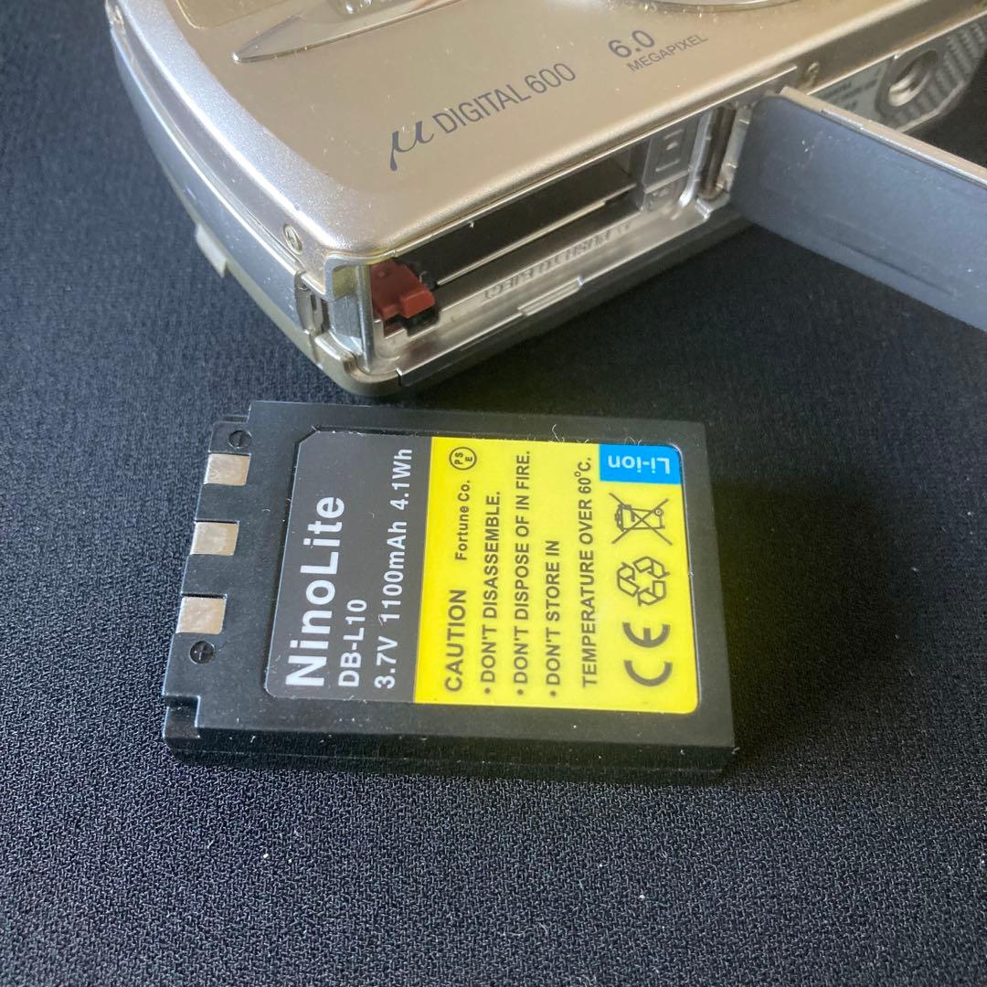 OLYMPUS μ DIGITAL 600 CCDセンサー コンデジ