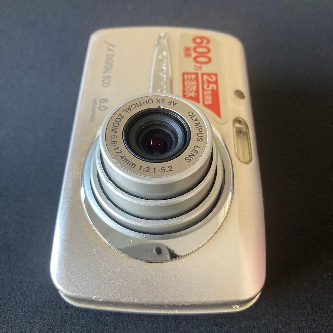 OLYMPUS μ DIGITAL 600 CCDセンサー コンデジ