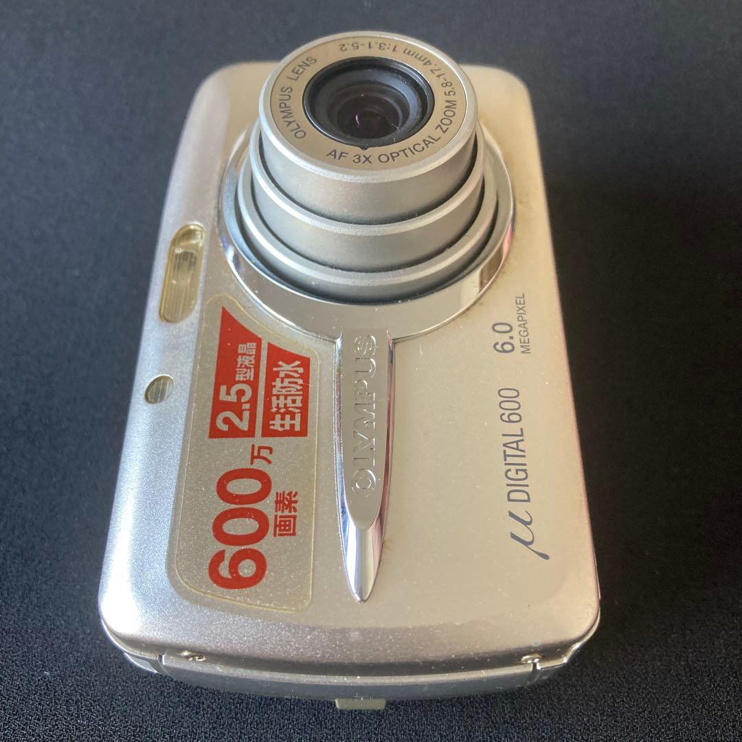 OLYMPUS μ DIGITAL 600 CCDセンサー コンデジ