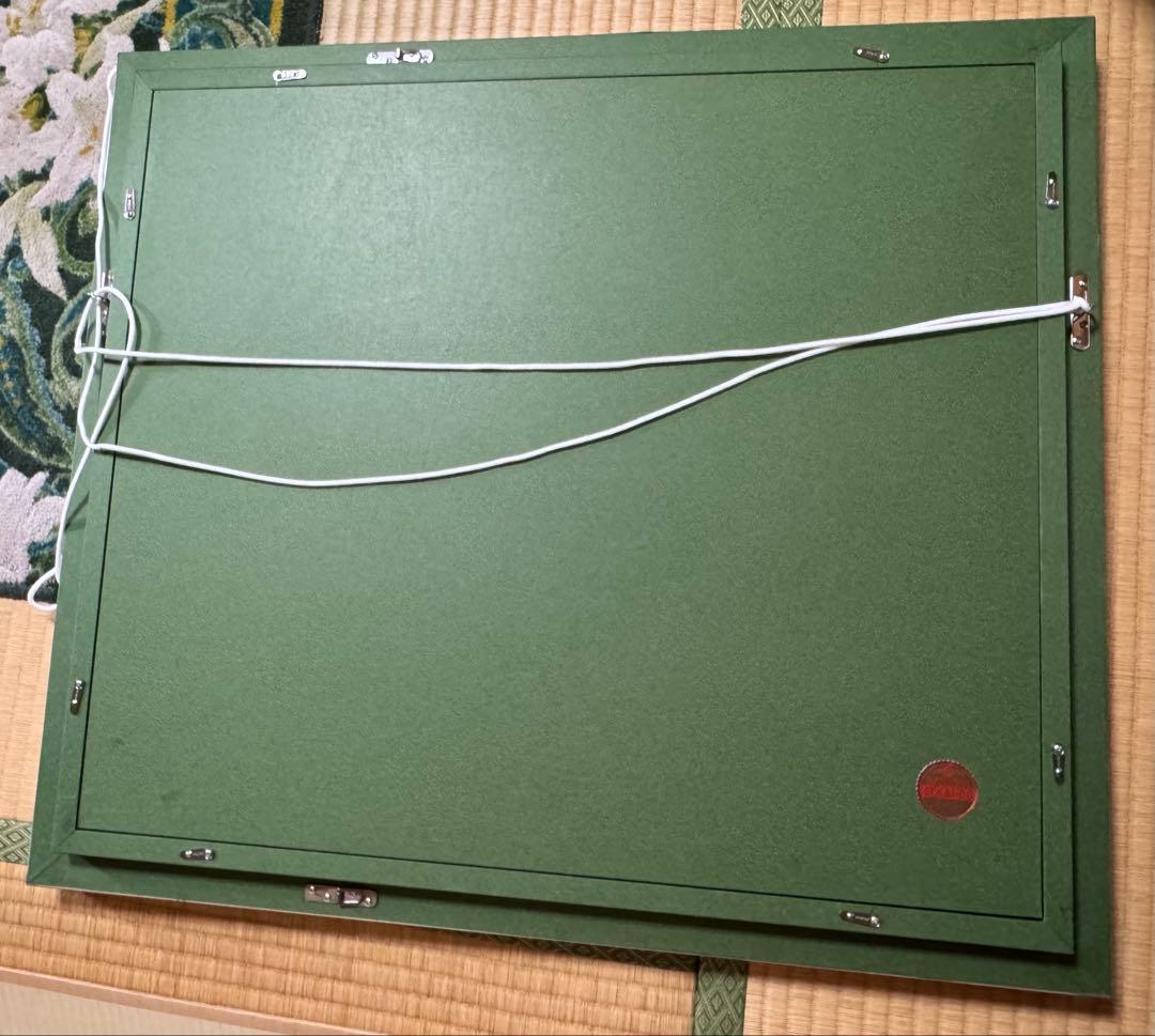 世界堂　弓平　F10 シルバー 木製 油彩額縁