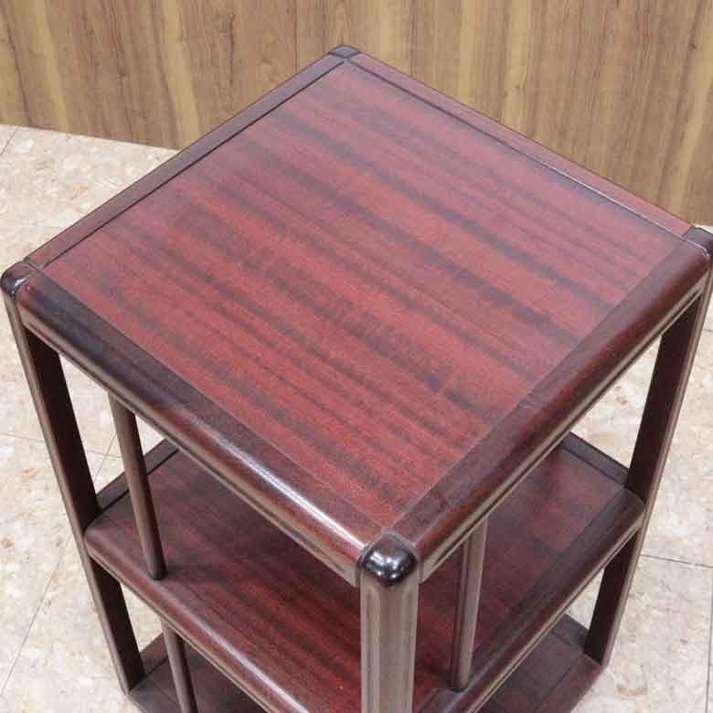 リボルビング・ブックケース ヴィンテージ イギリス 本棚