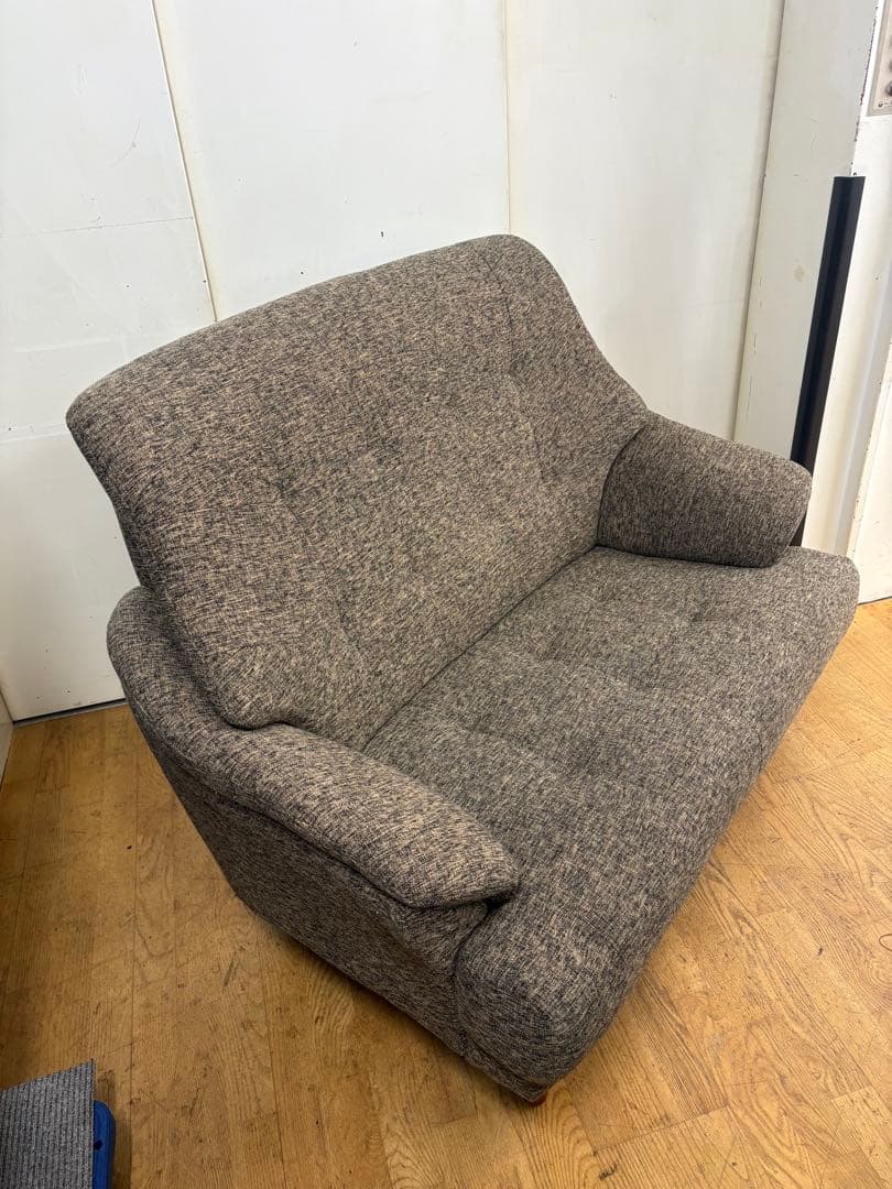 2Pハイバックソファ 幅1280mm グレー系