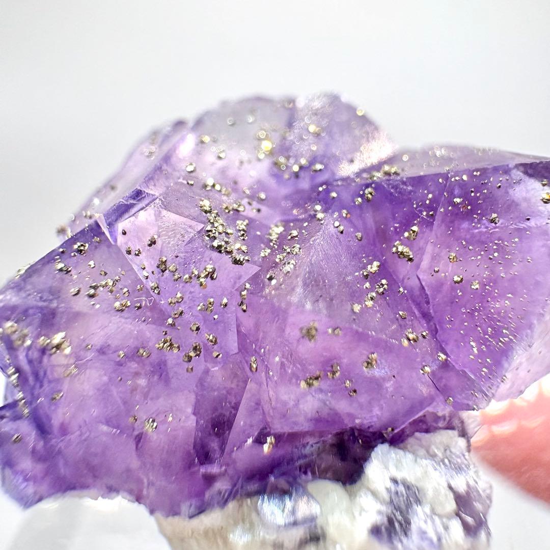 547 中国 内モンゴル産 フローライト&パイライト