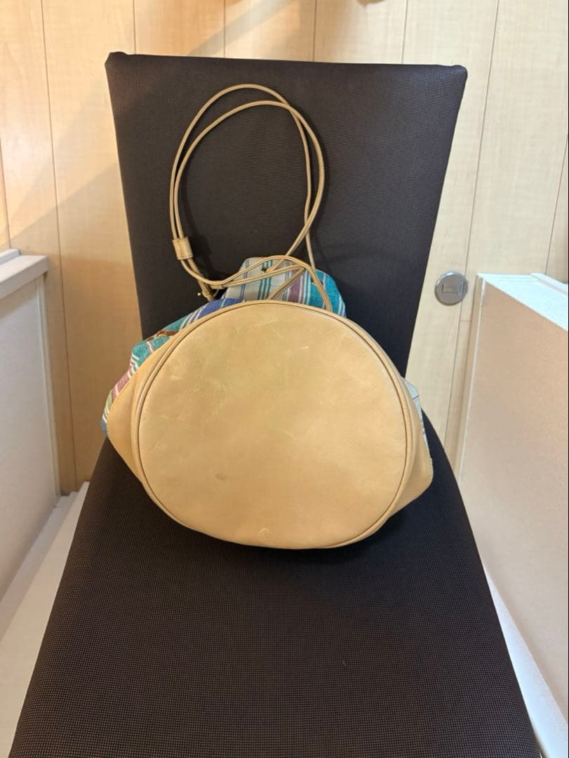 NICENESS GYSIN スモールダッフルバッグ ストライプ マルチカラー