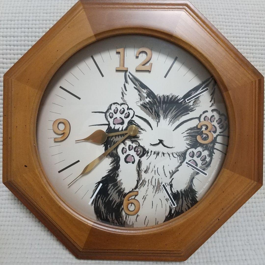 超貴重！ベビーダヤン♪ にゃんキューテイル振子時計 尻尾ゆらゆら