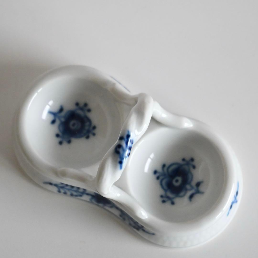 M*️様 ロイヤルコペンハーゲン ブルーフルーテッド ソルトセラー ダブルソルト