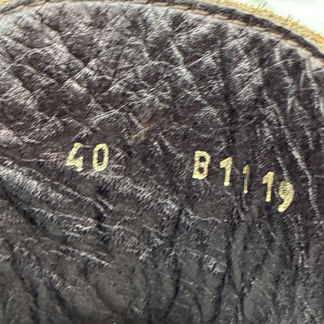 名作✨BUTTEROブッテロ B1119 レースアップブーツ サイドジップ 40