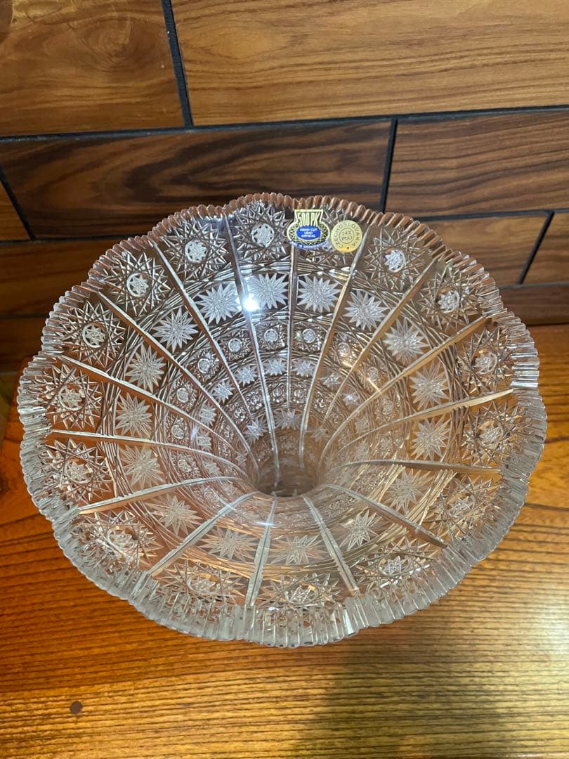 ボヘミアクリスタル　500pk 24%pbo 大型　約3.1kg