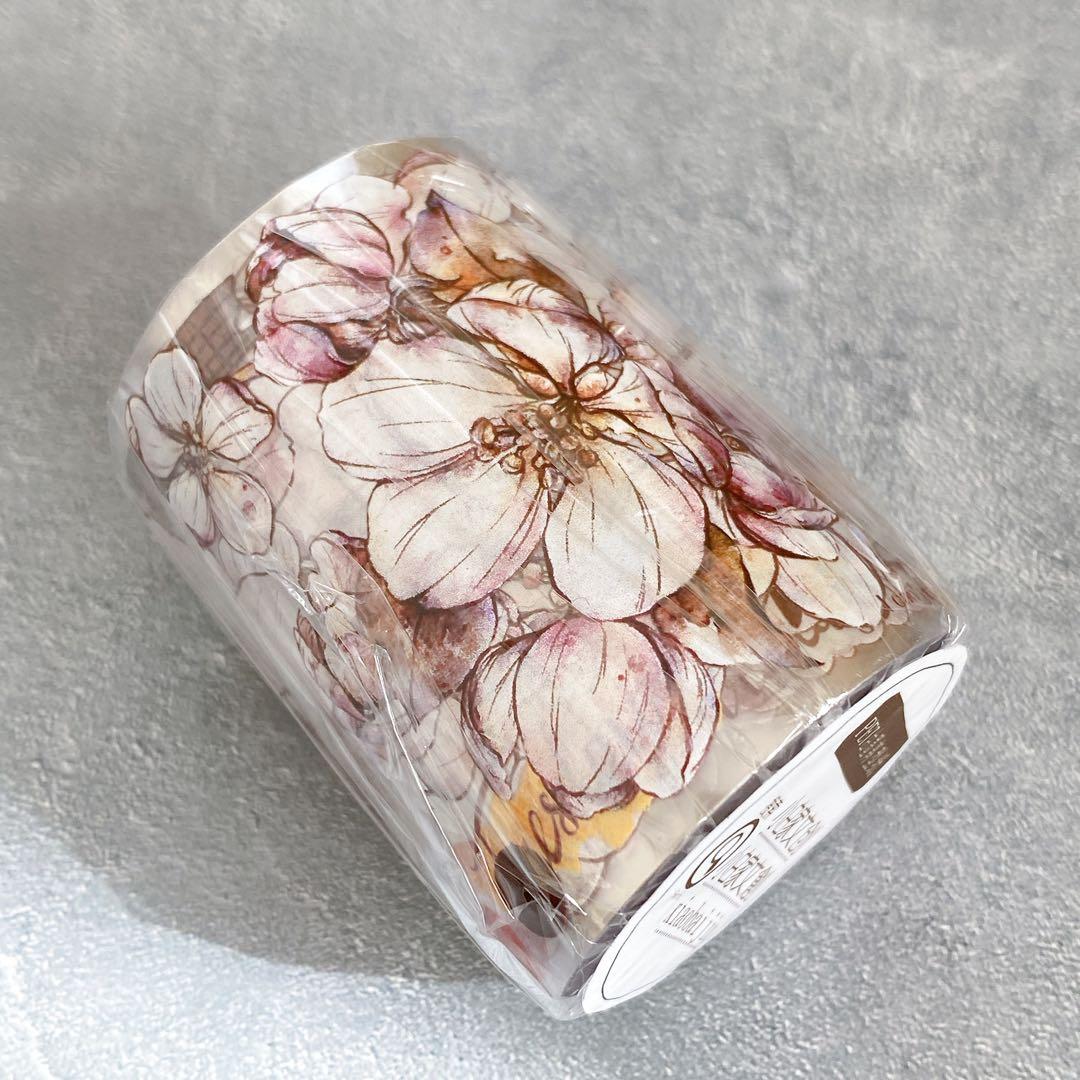 ⭐️SALE⭐️小白家文創《海棠》海外マスキングテープ　マステ 【1810】