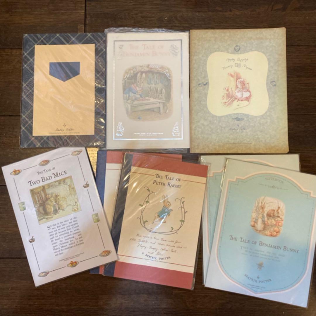 familiarのピーターラビット 便せんとリングノート