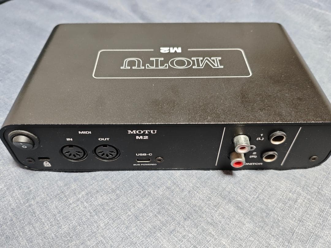 【年内のみ値下げ】MOTU M2 USBオーディオインターフェース