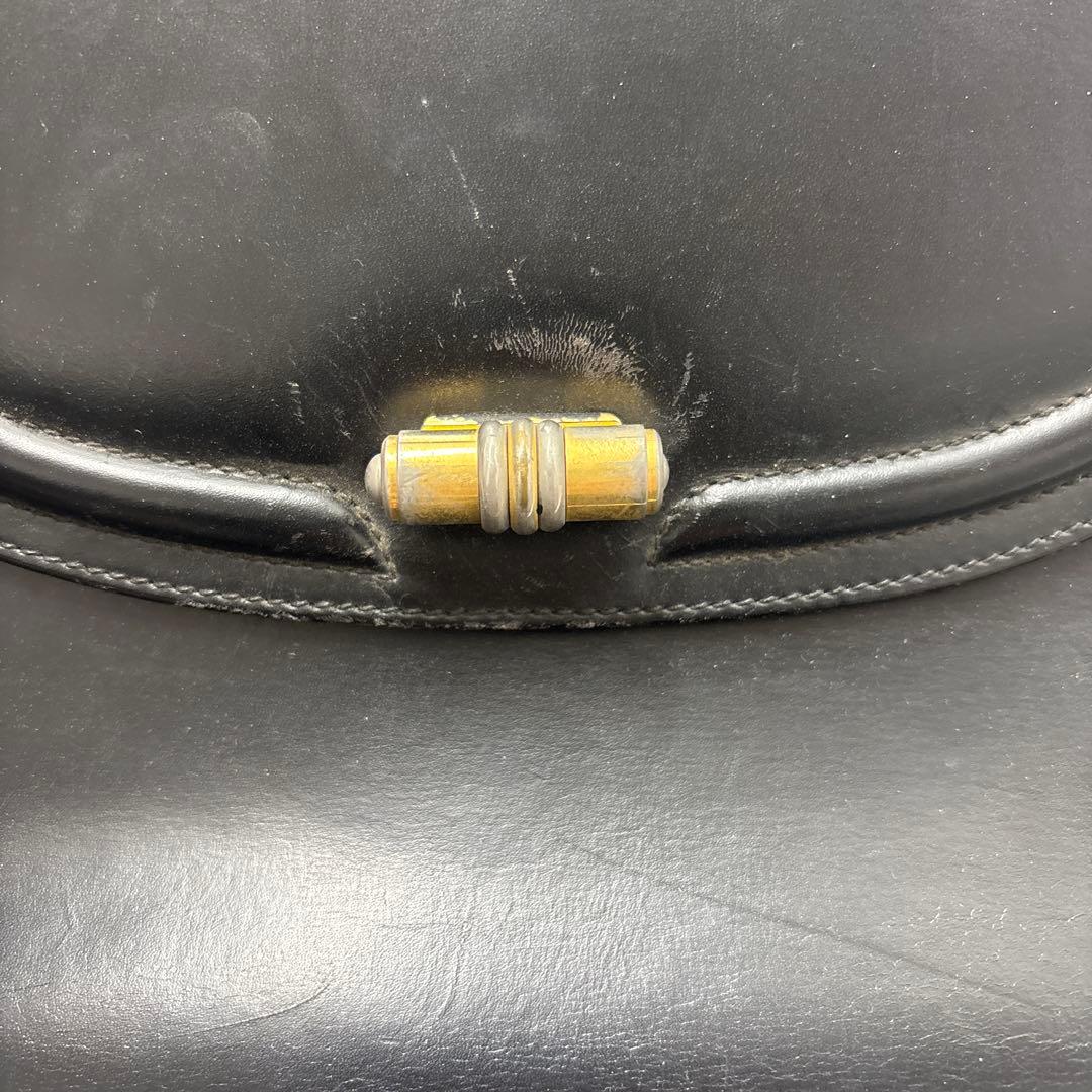 グッチ ヴィンテージ ハンドバッグ ゴールド金具