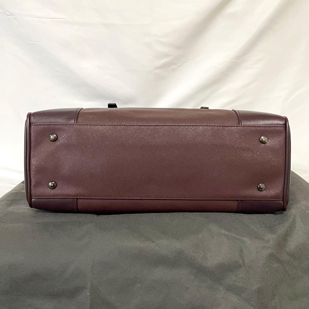 TUMI 2WAY トート レザー T-PASS搭載 PCケース付