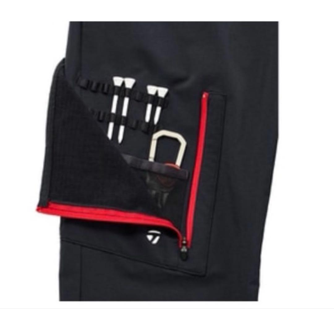 新品☆Taylor Made メンズ　ストームフリースグリッドパンツ　W82 黒