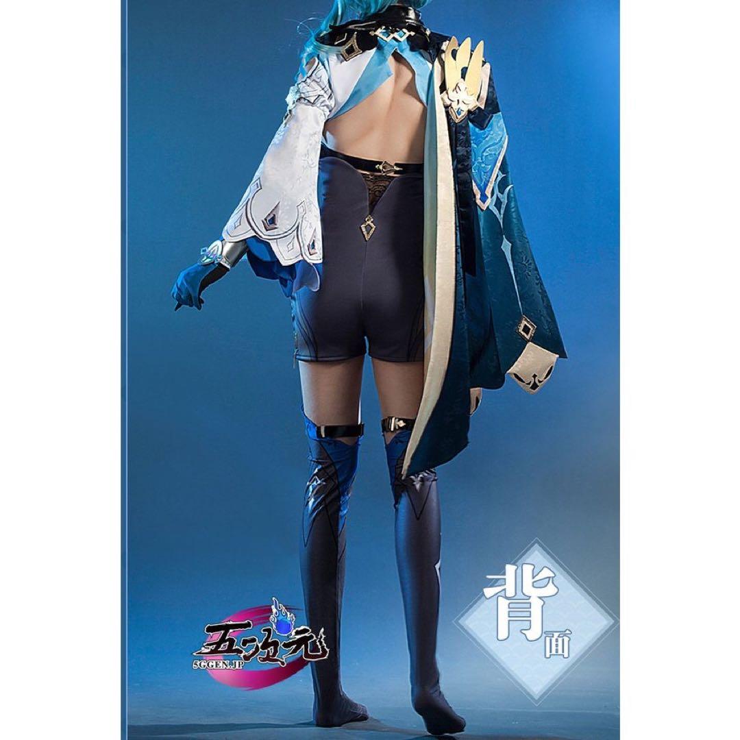 【即日発送可能】猫と3丁目　原神　エウルア　コスプレ　衣装セット　Sサイズ