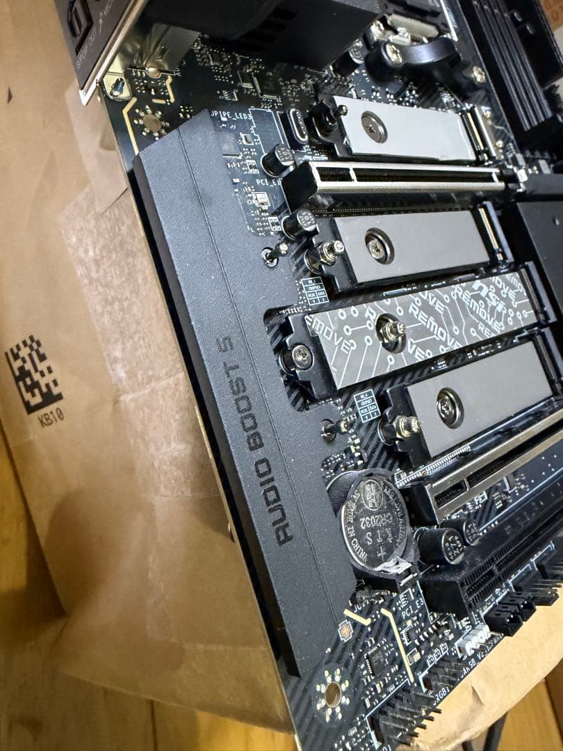 【美品】　MSI X870E CARBON納品書付き