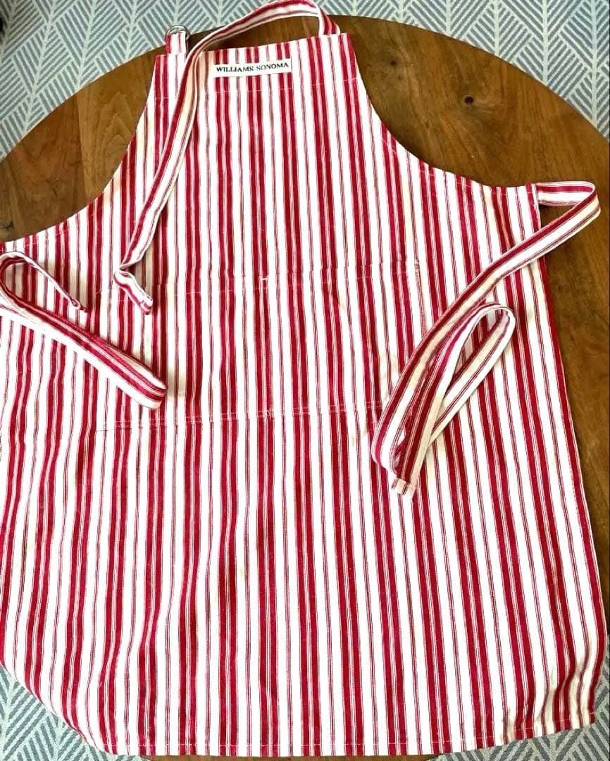williams sonoma ウイリアムズソノマ　エプロン　親子セット