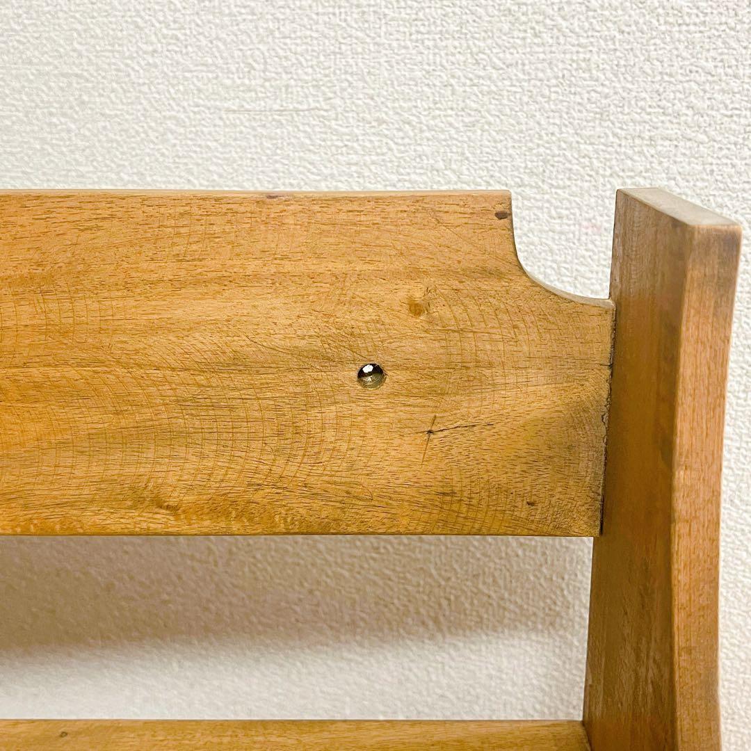 木製オープンシェルフ 扉付き