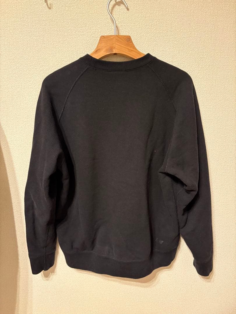 LOOPWHEELER ループウィラー LW313 ブラック SMALL