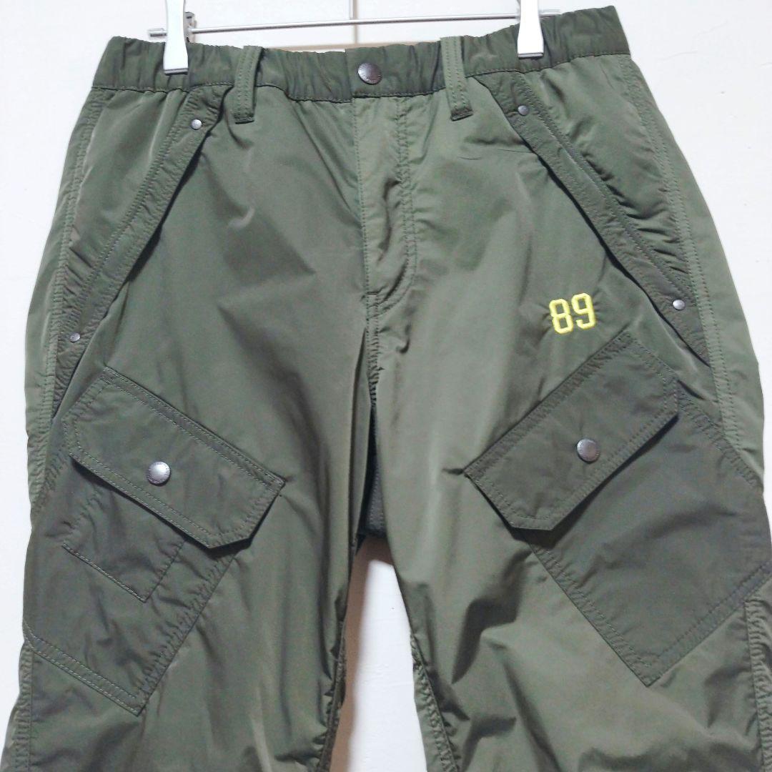 【美品】パーリーゲイツ ソロテックス タフタパンツ サイズ5 カーキ 防風