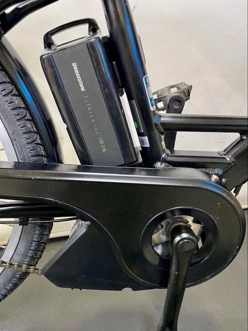 1年保証 送料無料　ブリヂストン　ステップクルーズ　黒色　電動アシスト自転車