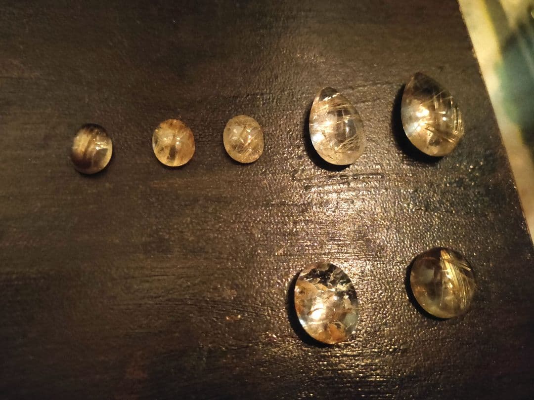 ルチルクォーツ ルース F