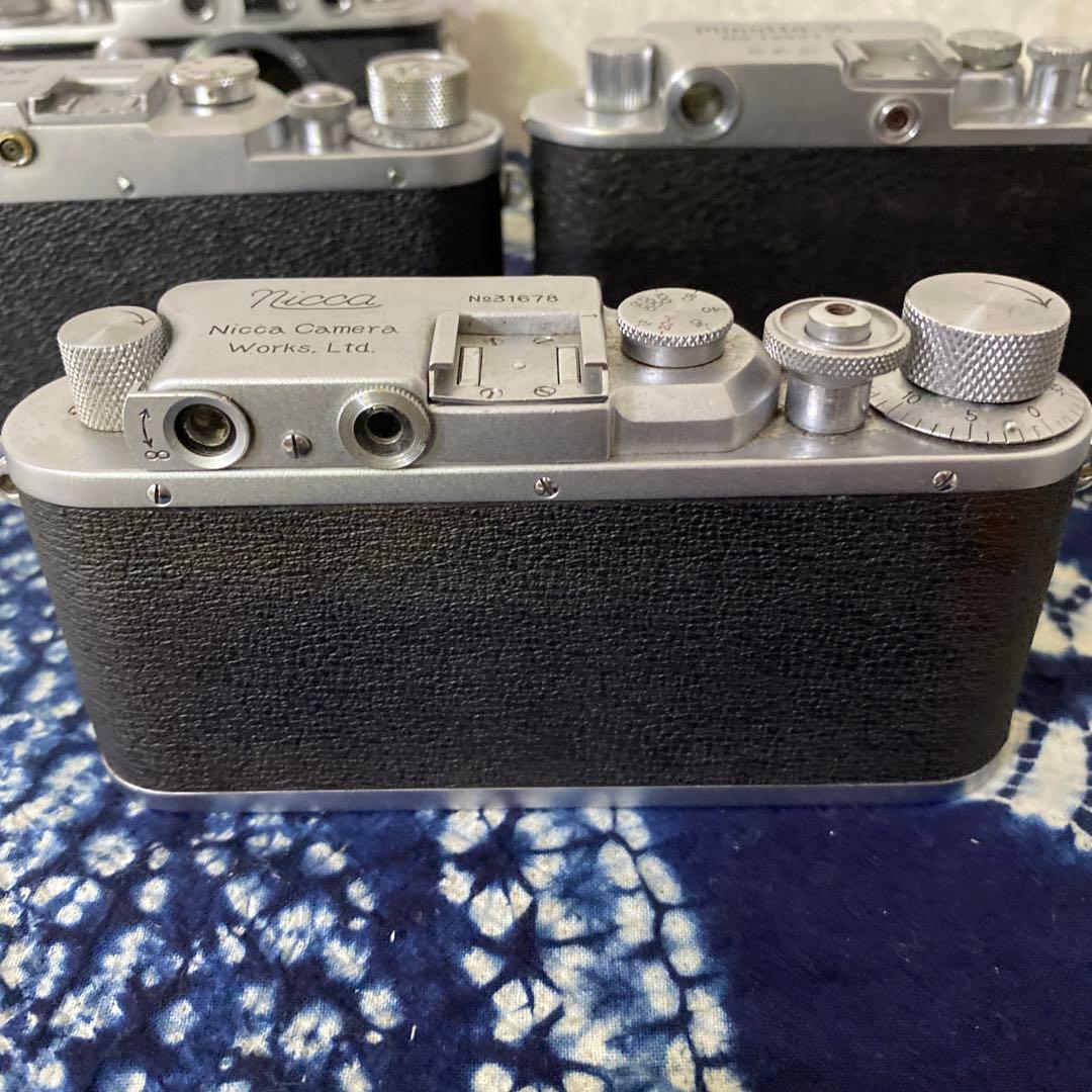 Tanack leotax nicca MINOLTA35 4個バルナックカメラ